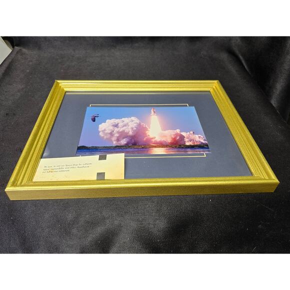 Kennedy Space Center STS-95 NASA Shuttle Launch Picture Framed & Souvenir Ticket - Picture 5 of 10